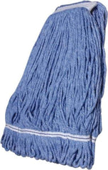 Ability One - 1-1/4" Medium Blended Fiber Loop End Mop Head - 2 Ply, Clamp Jaw Connection - Americas Tooling