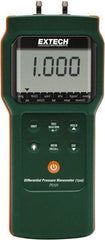 Extech - 1 Max psi, 0.3% Accuracy, Differential Pressure Manometer - Americas Tooling