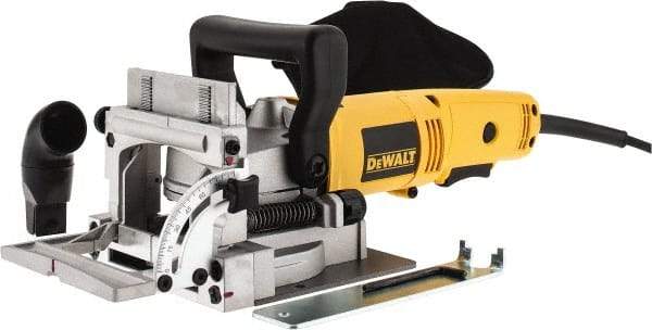 DeWALT - 6.5 Amp, 10,000 RPM, Plate Joiner Kit - 20mm Depth of Cut - Americas Tooling