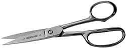 Heritage Cutlery - 3" LOC, 8" OAL Stainless Steel Standard Shears - Ambidextrous, Straight Handle, For General Purpose Use - Americas Tooling