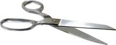 Heritage Cutlery - 3-1/2" LOC, 8" OAL Stainless Steel Standard Shears - Straight Handle, For Poultry Processing - Americas Tooling