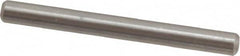 Value Collection - 1/8" Diam x 1-1/4" Pin Length 316 Stainless Steel Standard Dowel Pin - Bright Finish, 2 Beveled End - Americas Tooling