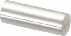 Value Collection - 5mm Diam x 14mm Pin Length 316 Stainless Steel Standard Dowel Pin - Bright Finish, 1 Rounded End - Americas Tooling