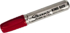 Dymo - Red Permanent Marker - Chisel Tip, AP Nontoxic Ink - Americas Tooling