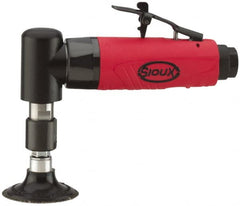 Sioux Tools - 1/4" Collet, Angle Handle, Angle Air Die Grinder - 12,000 RPM, Rear Exhaust, 11 CFM, 0.3 hp, 6.21 bar, 1/4 NPT - Americas Tooling