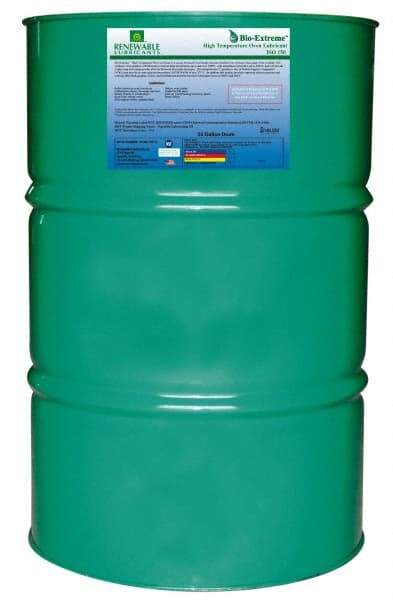 Renewable Lubricants - 55 Gal Drum Synthetic/Graphite Lubricant - White, -28°F to 2,000°F, Food Grade - Americas Tooling