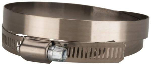 Value Collection - SAE Size 116, 5-3/4 to 7-3/4" Diam, Stainless Steel/Carbon Steel Worm Drive Clamp - 1/2" Wide, Material Grade 201 - Americas Tooling