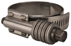 Value Collection - 1-3/4 to 2-5/8" Hose, 5/8" Wide x 0.7" Thick, Constant Torque Clamp - 1-3/4 to 2-5/8" Diam, Grade 301 & 410 Stainless Steel - Americas Tooling