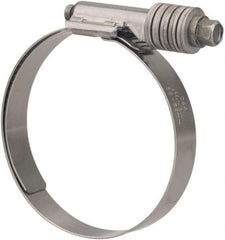 Value Collection - 2-1/4 to 3-1/8" Hose, 5/8" Wide x 0.7" Thick, Constant Torque Clamp - 2-1/4 to 3-1/8" Diam, Grade 301 & 410 Stainless Steel Screw - Americas Tooling