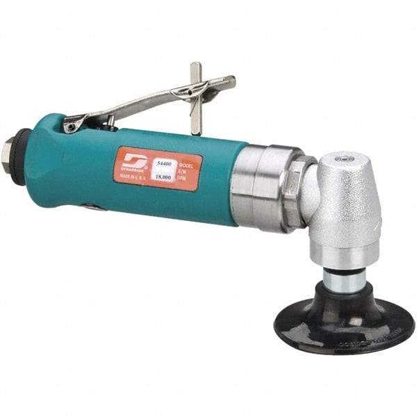 Dynabrade - 3" Max Disc, 18,000 RPM, Pneumatic Handheld Disc Sander - 41 CFM, 1/4" Inlet, 0.7 hp, 90 psi - Americas Tooling