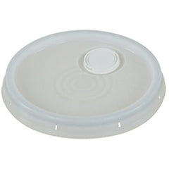 Vestil - Tote & Storage Container Lids For Use With: 3-1/2, 5 & 6 Gallon Pails Width (Decimal Inch): 12.500 - Americas Tooling