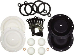 SandPIPER - 1" Pump, Buna-N Fluid Section Repair Kit - For Use with Diaphragm Pumps - Americas Tooling