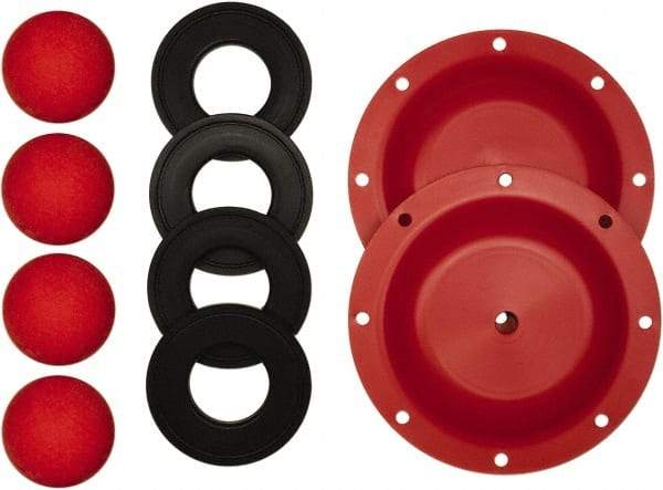 SandPIPER - Santoprene Fluid Section Repair Kit - For Use with Diaphragm Pumps - Americas Tooling