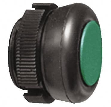 Square D - Pushbutton Switch Head - Green, Round Button - Americas Tooling