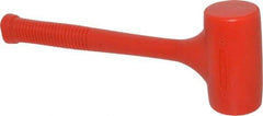 Paramount - 42 oz Head 2-23/64" Face Diam Polyurethane Standard Dead Blow Hammer - 14.7656" OAL, Polyurethane Handle - Americas Tooling