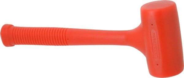 Paramount - 21 oz Head 2-11/64" Face Diam Polyurethane Standard Dead Blow Hammer - 13.5781" OAL, Polyurethane Handle - Americas Tooling