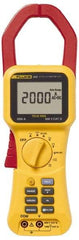 Fluke - 355, CAT IV, CAT III, Digital True RMS Clamp Meter with 2.2835" Clamp On Jaws - 600 VAC, 1000 VDC, 1400 AC Amps, 2000 DC Amps, Measures Voltage, Current, Frequency, Resistance - Americas Tooling