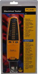 Fluke - 12 VAC/VDC to 600 VAC/VDC, Voltage Tester - LCD and LED Display, +/-2% Basic DC Accuracy, AAA Power Supply - Americas Tooling