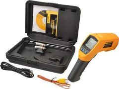 Fluke - -40 to 800°C (-40 to 1472°F) Infrared Thermometer - 50:1 Distance to Spot Ratio - Americas Tooling