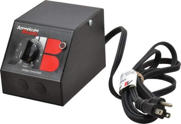 American Beauty - 120 Volt, 60 to 600 Watts Watt, Voltage Control Station - Exact Industrial Supply