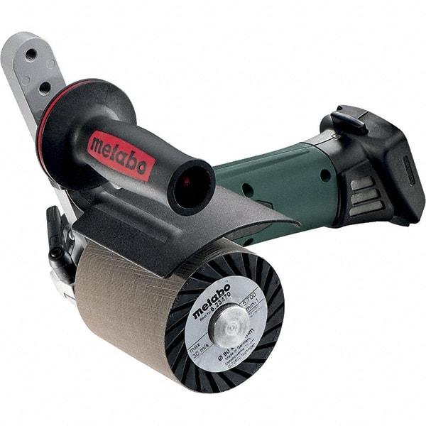 Metabo - 8" Pad Diam, 3,000 RPM, Handheld Cordless Burnisher - M14 Spindle Thread, 18 Volts - Americas Tooling