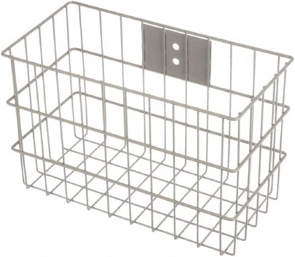 Marlin Steel Wire Products - 7" Deep, Rectangular Steel Wire Basket - 14" Wide x 9" High - Americas Tooling