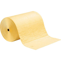 Pads, Rolls & Mats; Product Type: Roll; Application: Universal; Overall Length (Feet): 150.00; Total Package Absorption Capacity: 32.4 gal; Material: Polypropylene; Fluids Absorbed: Water; Solvents; Universal; Oil; Coolants; Absorbency Weight: Heavy; Widt