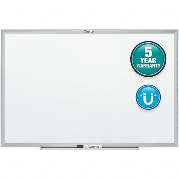 Quartet - 18" High x 24" Wide Magnetic Dry Erase Board - Steel, Includes Dry-Erase Marker & Mounting Kit - Americas Tooling