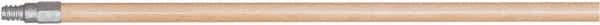 Harper Brush - 60 x 15/16" Wood Squeegee Handle - Threaded Connection, Tan - Americas Tooling