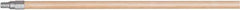 Harper Brush - 60 x 15/16" Wood Squeegee Handle - Threaded Connection, Tan - Americas Tooling