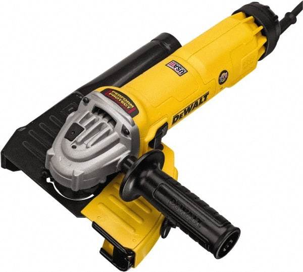 DeWALT - 6" Wheel Diam, 9,000 RPM, Corded Angle & Disc Grinder - 5/8-11 Spindle, 120 Volts, 13 Amps - Americas Tooling