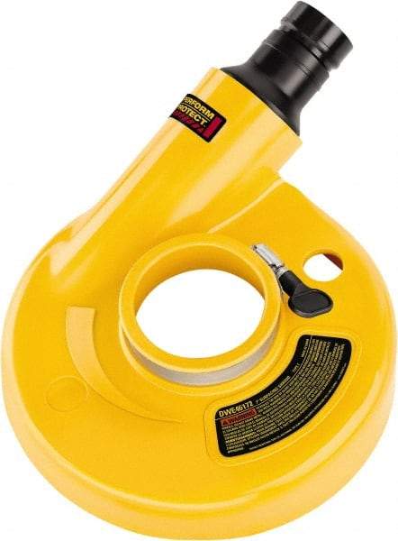 DeWALT - 7" Diam Angle & Disc Grinder Surfacing Shroud - For Use with DWE4517, DWE4519, DWE4557, DWE4559N, DWE4599CN, D28499X, DWE4597, DWE4597N & DWE4599N - Americas Tooling