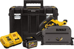 DeWALT - 60 Volt, 6-1/2" Blade, Cordless Circular Saw - 4,000 RPM, 1 Lithium-Ion Battery Included - Americas Tooling