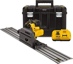 DeWALT - 60 Volt, 6-1/2" Blade, Cordless Circular Saw - 4,000 RPM, 1 Lithium-Ion Battery Included - Americas Tooling