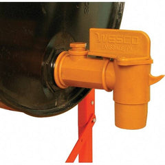 Wesco Industrial Products - 2" NPT Plastic Rigid Drum Faucet - FM Approved, No Arrester, Manual Closing, 8" Long Extension - Americas Tooling