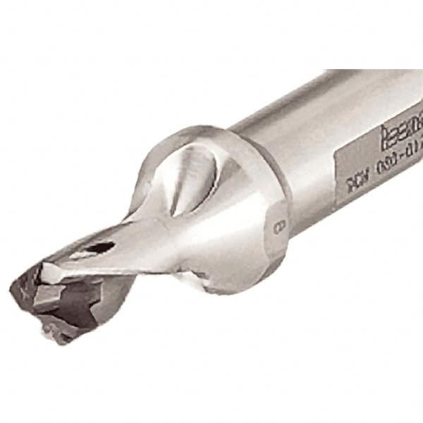 Iscar - 7.5 to 7.9mm Diam, 1.5xD, 11mm Max Drill Depth, 12mm Shank Diam, 70.9mm OAL, Replaceable Tip Drill - 2.7913" OAL, 1.5xD Drill Depth by Diam Ratio - Americas Tooling