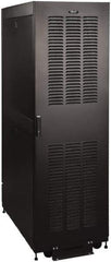 Tripp-Lite - 23.63" Overall Width x 42" Rack Height x 43" Overall Depth Data Cable Enclosure - 3,000 Lb Capacity, Black - Americas Tooling