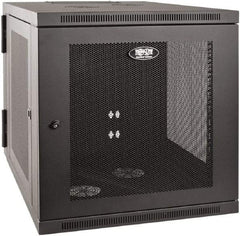 Tripp-Lite - 23.6" Overall Width x 12" Rack Height x 33-1/2" Overall Depth Data Cable Enclosure - 3,000 Lb Capacity, Black - Americas Tooling