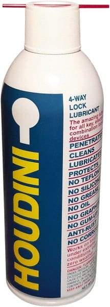 Made in USA - 11 oz Aerosol Can Automotive Lock Lubricant - Proprietary Formula - Americas Tooling