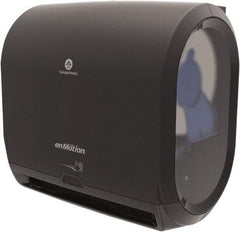 Georgia Pacific - Hands Free, Plastic Paper Towel Dispenser - 14" High x 14.6" Wide x 9-1/4" Deep, 1 Roll 10", Black - Americas Tooling