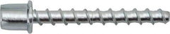 Powers Fasteners - 3/8" Zinc-Plated Steel Vertical (End Drilled) Mount Threaded Rod Anchor - 1/4" Diam x 2-1/2" Long, 4,270 Lb Ultimate Pullout, For Use with Concrete/Masonry - Americas Tooling