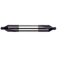 Harvey Tool - #4 60° 5/16" Body Diam Solid Carbide Combo Drill & Countersink - Exact Industrial Supply