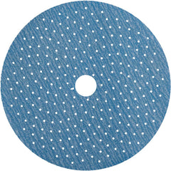 Hook & Loop Disc: 600 Grit, Coated, Ceramic B-Weighted, Paper Backing, Ultra Fine Grade