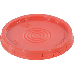 Vestil - Tote & Storage Container Lids For Use With: 3-1/2, 5 & 6 Gallon Pails Width (Decimal Inch): 12.500 - Americas Tooling