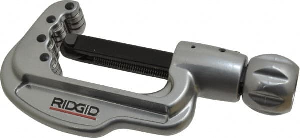 Ridgid - 1/4" to 2-5/8" Pipe Capacity, Quick Acting Tube Cutter - Cuts Stainless Steel - Americas Tooling