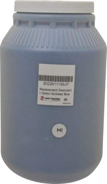 PRO-SOURCE - 1 Gal Air Dryer Jug Sorbead Blue Desiccant - For Use with Jupiter Pneumatics Desiccant Dryers - Americas Tooling