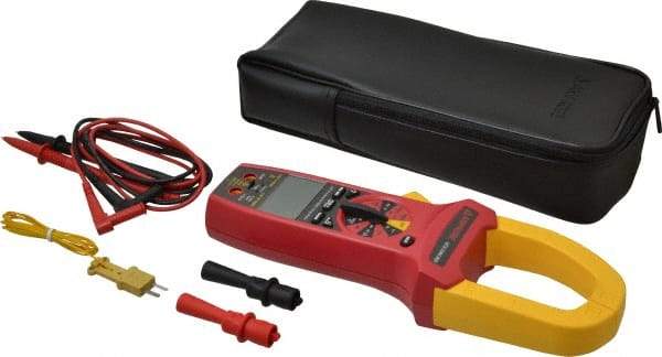 Amprobe - ACD-3300 IND, CAT IV, CAT III, Digital True RMS Clamp Meter with 2.2441" Clamp On Jaws - 750 VAC, 1000 VDC, 1000 AC Amps, Measures Voltage, Capacitance, Current, Frequency, Resistance, Temperature - Americas Tooling