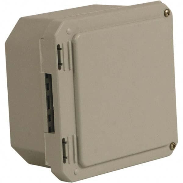 Wiegmann - NEMA 4X Fiberglass Standard Enclosure with Continuous Hinge Cover - Americas Tooling