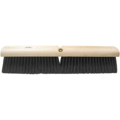 18″ Medium Sweep Floor Brush, Black Polypropylene Fill - Americas Tooling