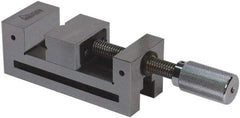 Gibraltar - 2-7/8" Jaw Width, 3-3/4" Jaw Opening Capacity, 1.35" Jaw Height, Toolmaker's Vise - Flat Jaw, 0.00012" Parallelism, 0.0002" Squareness, 7" OAL x 2.8" OAH - Americas Tooling